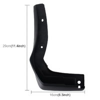 4 Pcs Car Auto Semi-Rigid Pvc Splash Flaps Fender Guard For Honda City 2015-2020 thumbnail