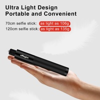 Universal Selfie Stick for Insta360 one x and Sport Cameras - 1.2m thumbnail