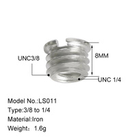 Camera Screw Conversion Set - 1 / 4 To 3 / 8 - 2 Pieces thumbnail