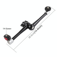 Adjustable Articulating Magic Arm - 11 Inch Aluminum Alloy thumbnail