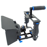 Large Handle Camera Cage & Matte Box Kit For Dslr / Video Camera thumbnail