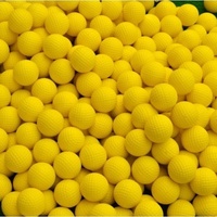Set of 10 Rubber Indoor Golf Balls thumbnail