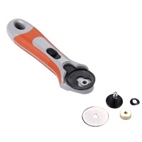28mm Straight Handle Rotary Cutter with Safeguard by Dafa thumbnail