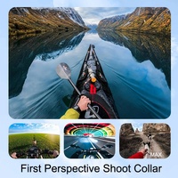 Magnetic Halter Bracket for Action Cameras - Compatible with Gopro Hero11 / Hero9 / Dji Action 3 Standard - Te Hnb 001 thumbnail