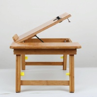 Foldable Laptop Desk for Bed - Lazy Computer Table with Card Slot thumbnail