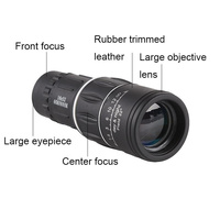 High Definition Monocular Telescope For Outdoor Bird Viewing - 16X52 Green Film - 16X52 Prism thumbnail
