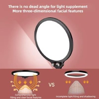 Full-screen 12.6 Selfie Ring Light Tripod Set - 210cm for Live Stream - 55Cm Bracket thumbnail