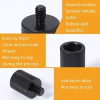 2-Pack Microphone Adapter 1 / 4 Male To F1 5 / 8-27 Female Screw thumbnail