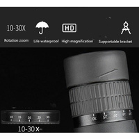 High Magnification Hd Telescope - 10-30x50 Continuous Zoom thumbnail