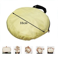 Beige Outdoor Clothes Drying Cover - Dustproof Rainproof Sun Protection - Beige thumbnail