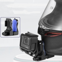 Universal Motorcycle Helmet Mount for Gopro Dji and Sjcam Cameras - Set 1 thumbnail