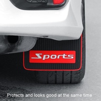2Pcs Car Tire Mud Flap Modification Plastic Anti-Splash Mud Flap Fender Guard - Cat Eye - Sports thumbnail