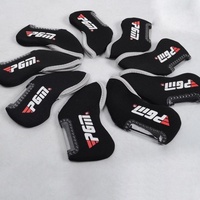 Black Red Wood Golf Head Cover Pusher Set - Wood Rod thumbnail