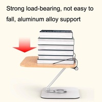 360-degree Rotating Desktop Bookshelf with Tablet Stand thumbnail