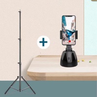 Smart 360-degree Follow-up Tripod Head with Live Video Recording and Charging thumbnail