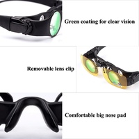 Zoomable Fishing Binoculars - Gray Clip 8X Magnification thumbnail