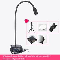 Adjustable Led Jewelry Table Lamp for Family Portraits thumbnail