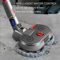 Electric Vacuum Cleaner with Integrated Mopping Head and Water Tank - Includes 6 Rag Pieces - For Dyson V15 thumbnail