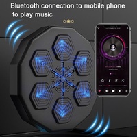 Smart Wall-Mounted Boxing Trainer With Adult Gloves - With Adult Red Gloves thumbnail