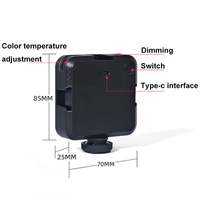 Portable 64-led Video Conference Laptop Light - Clip + Tripod Set thumbnail