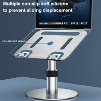 Portable Aluminum Laptop Stand for Better Cooling and Ergonomic thumbnail