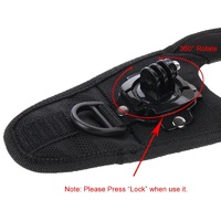 360 Degree Palm Strap Mount for Gopro Hero12 - Glove Style thumbnail
