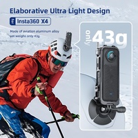 Amagisn Metal Protective Housing for Insta360 X4 with 2 Claws and Rabbit Cage thumbnail