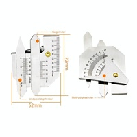 Stainless Steel Welding Ruler for Inspection - Measure Gauge thumbnail