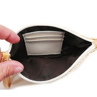 Beach Straw Clutch Coin Purse for Summer Fun thumbnail
