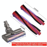 Roller Bar Brush Head for Dyson V6 Dc59 Dc62 Sv03 Vacuum Cleaner - End Cap thumbnail