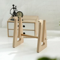 Bamboo Wood Desktop Storage Rack for Computers and Tablets thumbnail