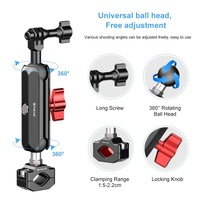 Universal Cnc Rearview Magic Arm for Motorcycles thumbnail