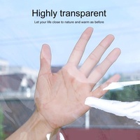 Double-layer Insulation Film for Indoor Windows - Windproof Warm Soundproof - 1.6x1.2 Size thumbnail