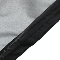 Outdoor Furniture Set Cover - Waterproof Anti-uv Dust-proof - 210d Oxford Cloth - 242x162x100cm - Black thumbnail