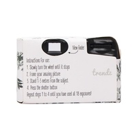 Retro Peony Disposable Mini Camera with 17 Films thumbnail