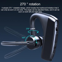 Wireless Bluetooth Earhook Earphones - Tws Chip - K5c 63120 thumbnail