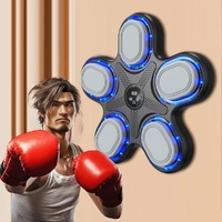 Bluetooth Music Boxing Machine With Adult Gloves - Reaction Training - With Mma Gloves thumbnail