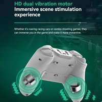 Wireless Bluetooth Game Controller For Switch Ios Android Pc Ps3 Ps4 - Black - White+Bracket thumbnail