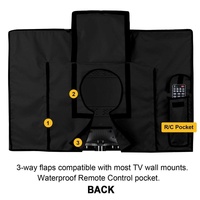 Universal Outdoor Tv Cover - Waterproof & Dustproof - Fits 40-42 Inches thumbnail