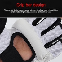Adults Half Finger Sandbag Training Boxing Gloves - Pu Leather thumbnail