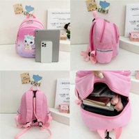 Blue Cartoon Astronaut Kids School Bag - Astronaut Blue thumbnail