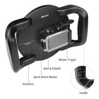 Underwater Dome Port for Dji Action Camera with Handle Trigger thumbnail