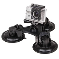 Triangle Suction Cup Mount for Action Cameras with Screwdriver thumbnail