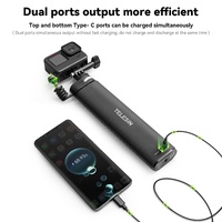 Sports Camera and Phone Selfie Stick with 10000mah Power Bank thumbnail