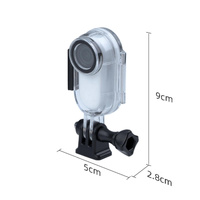 Waterproof Housing for Insta360 Go 2 with Base Adapter - 30m Depth thumbnail