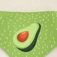 Refreshing Avocado Pet Scarf Three-Layer Thickened Waterproof Saliva Towel - Size Xl thumbnail