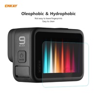 Enkay Hat Prince 3-in-1 Tempered Glass Film for Gopro Hero9 Camera Lens and Screen - 0.2mm 9h 2.15d thumbnail
