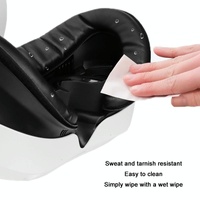 Blackout Sweat Face Cover with Magnetic Closure - Pico 4 Sponge Leather thumbnail