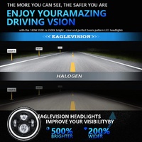 7 Inch Car Colorful Round Angel Eye Headlight thumbnail