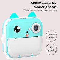 Instant Camera with Thermal Printer and Hd Video - Blue 16g - 32G Blue thumbnail